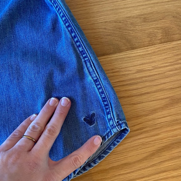 EUC Vintage American Eagle Women’s Chambray Button-Down Shirt - Picture 6 of 7